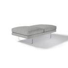 Blade 1439-004 Bench Ottoman with Clear Acrylic Base