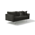 Blade Studio Sofa with Clear Acrylic Base