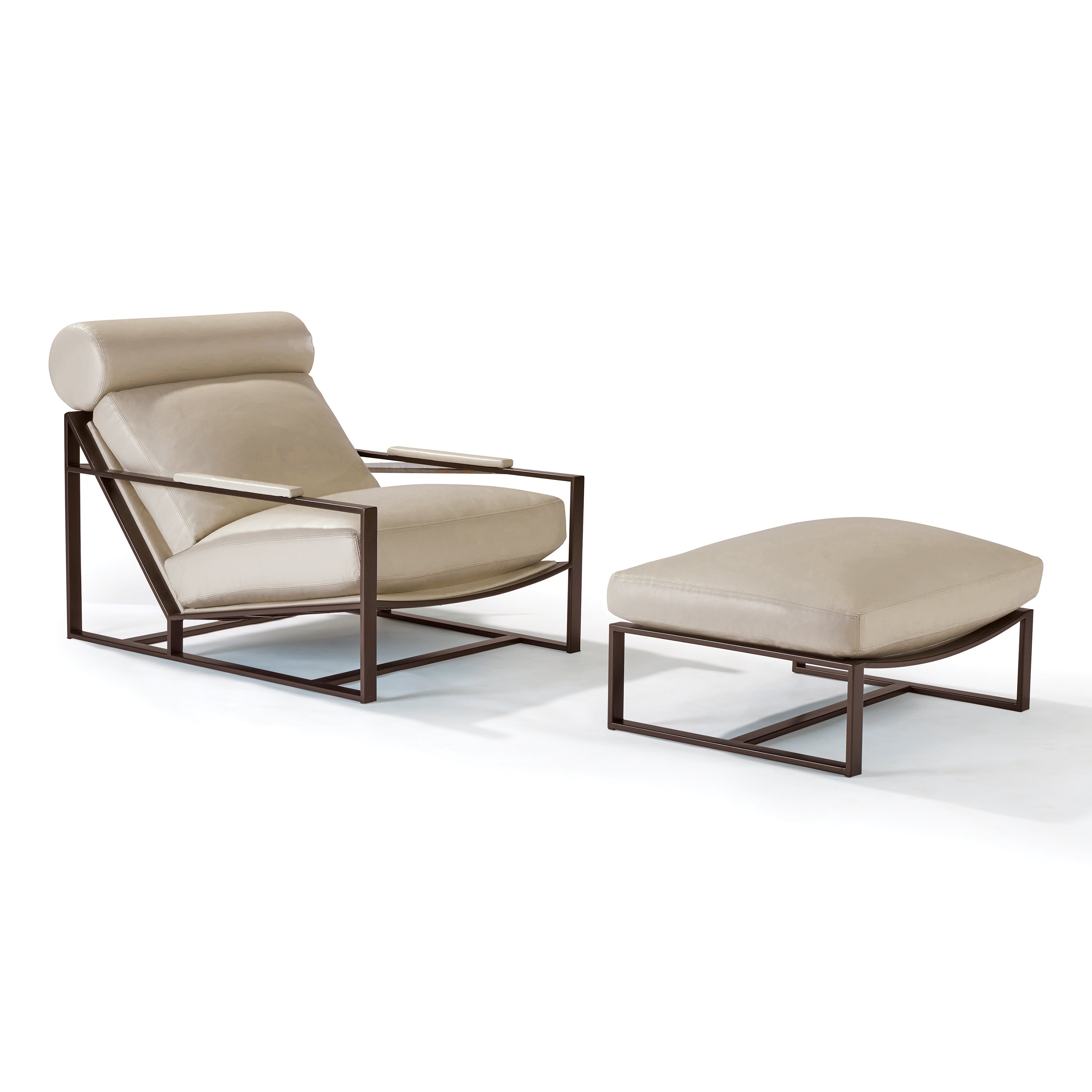 Thayer Coggin Cruisin' Lounge Chair and Ottoman - 2Modern