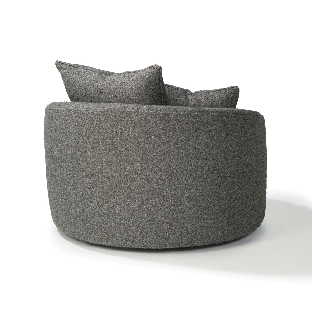Giant Swivel Tufted Tub Lounge Chair