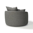 Giant Swivel Tufted Tub Lounge Chair