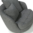 Giant Swivel Tufted Tub Lounge Chair