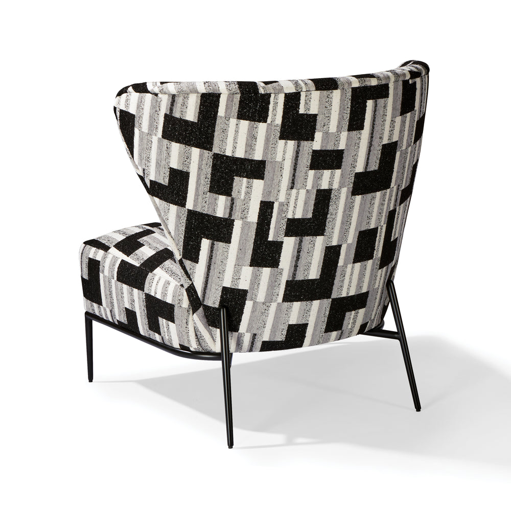 Ima Fan Armless Lounge Chair