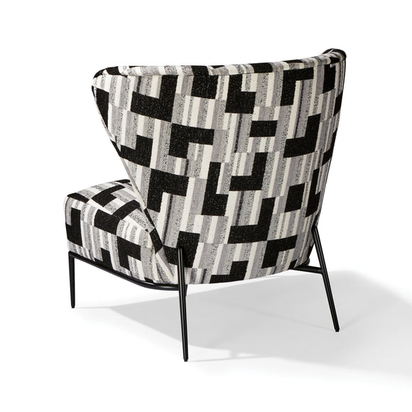 Ima Fan Armless Lounge Chair