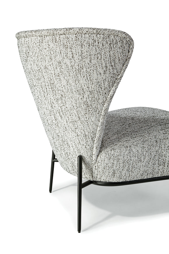 Ima Fan Armless Lounge Chair