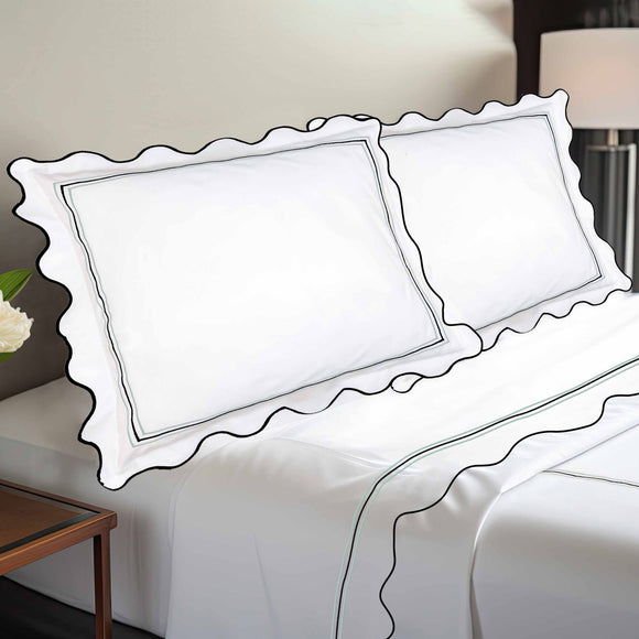 3 Lines and Waves Pillowcase