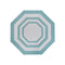 Essential Octagonal Placemat (Set of 4)  option Aqua
