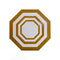 Essential Octagonal Placemat (Set of 4)  option Yellow