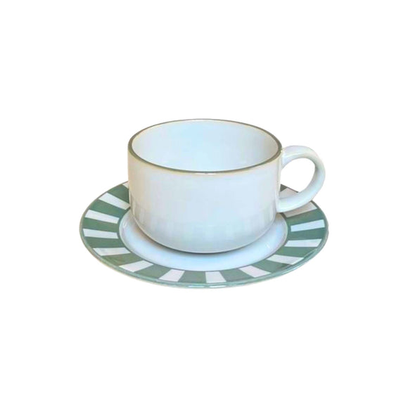 Essentials Mug and Saucer (Set of 4)