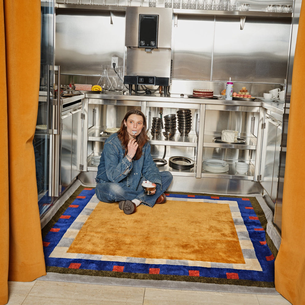 Tiled Butterscotch Rug