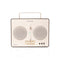 Songbook Premium Bluetooth Sound System  option Cream / Brown