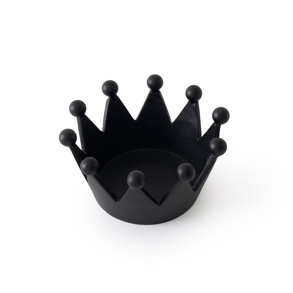 Cast Crown Candle Holder