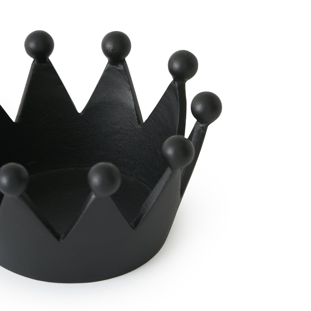 Cast Crown Candle Holder