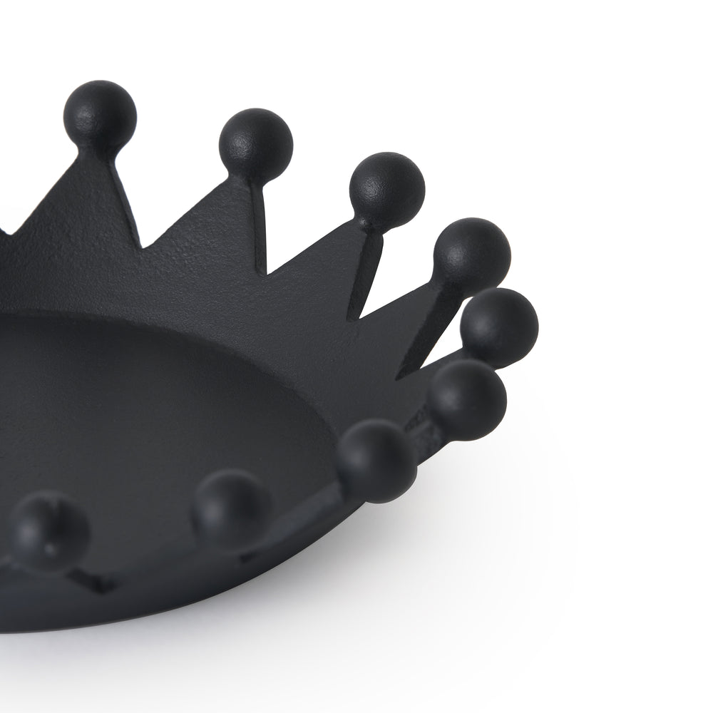 Cast Crown Candle Holder