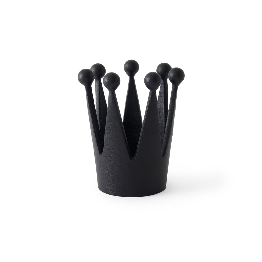 Cast Crown Candle Holder
