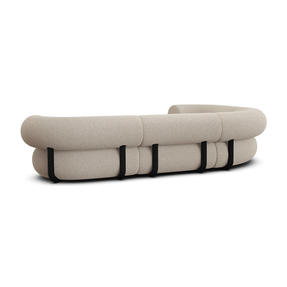 Fat 4-Seater Right Corner Modular Sofa