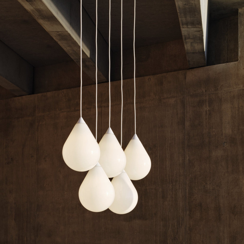 Flare Bead Linear LED Chandelier