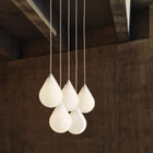 Flare Bead Linear LED Chandelier