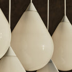 Flare Bead Linear LED Chandelier