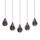Flare Bead Linear LED Chandelier