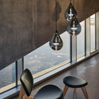 Flare Bead Round LED Chandelier
