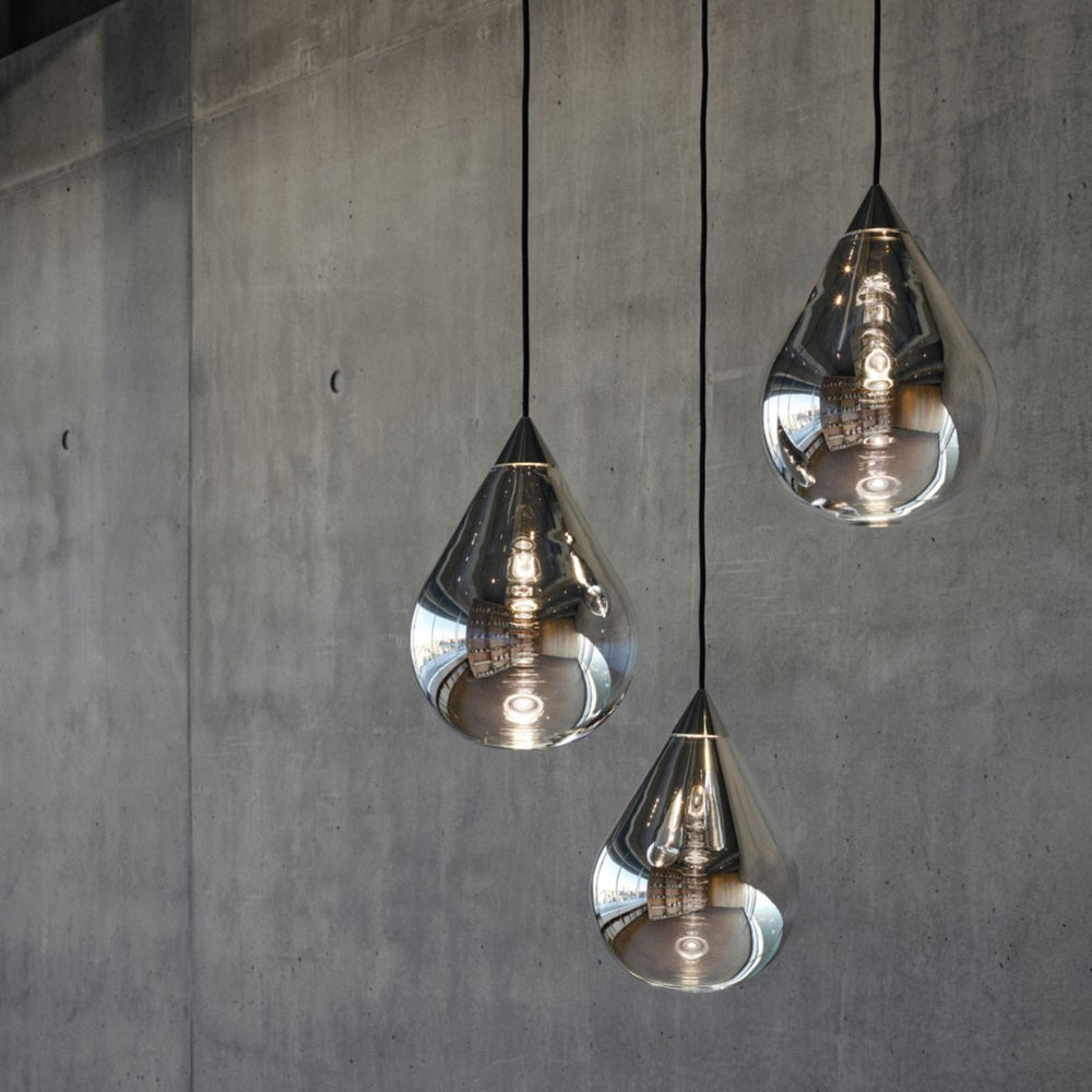 Flare Bead Round LED Chandelier