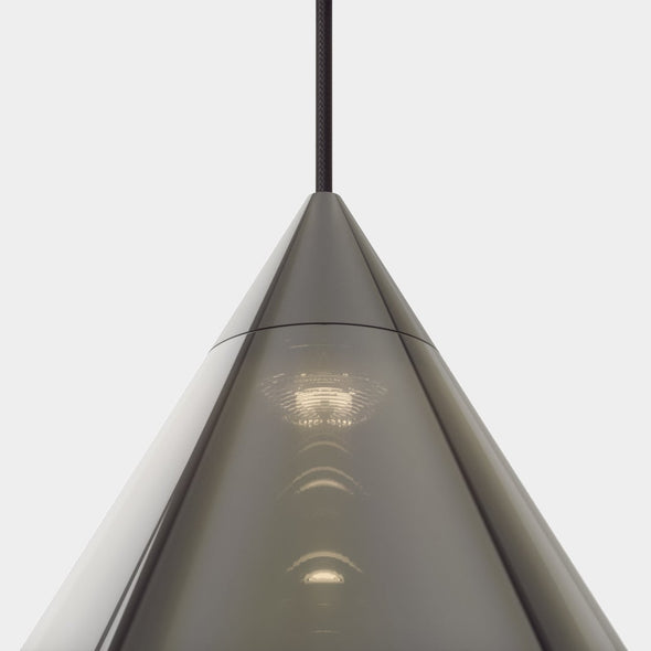 Flare Bead Round LED Chandelier