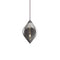 Flare Top LED Pendant Light  option Silver