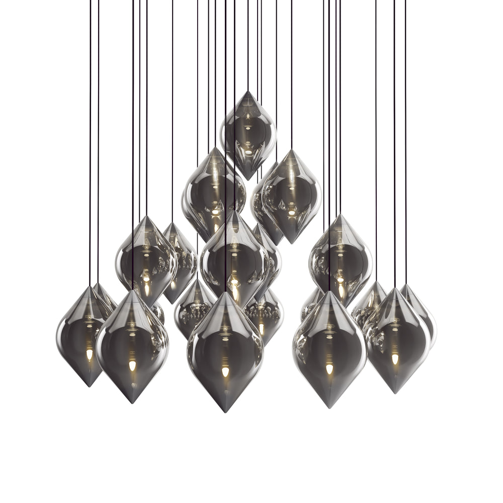 Flare Top Mega LED Chandelier