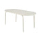 Groove Obround Dining Table  option Putty