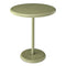 Groove Outdoor Round Dining Table  option Moss