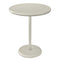 Groove Outdoor Round Dining Table  option Putty