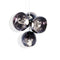Melt Chandelier  option Smoke / Silver