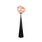Melt Cone Fat LED Floor Lamp  option Copper / Black