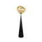 Melt Cone Fat LED Floor Lamp  option Gold / Black