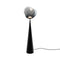 Melt Cone Fat LED Floor Lamp  option Nickel