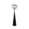Melt Cone Fat LED Floor Lamp  option Silver / Black