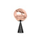 Melt Cone Fat LED Table Lamp  option Copper / Black