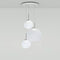 Melt LED Multi-Light Pendant Light  option Opal / Silver