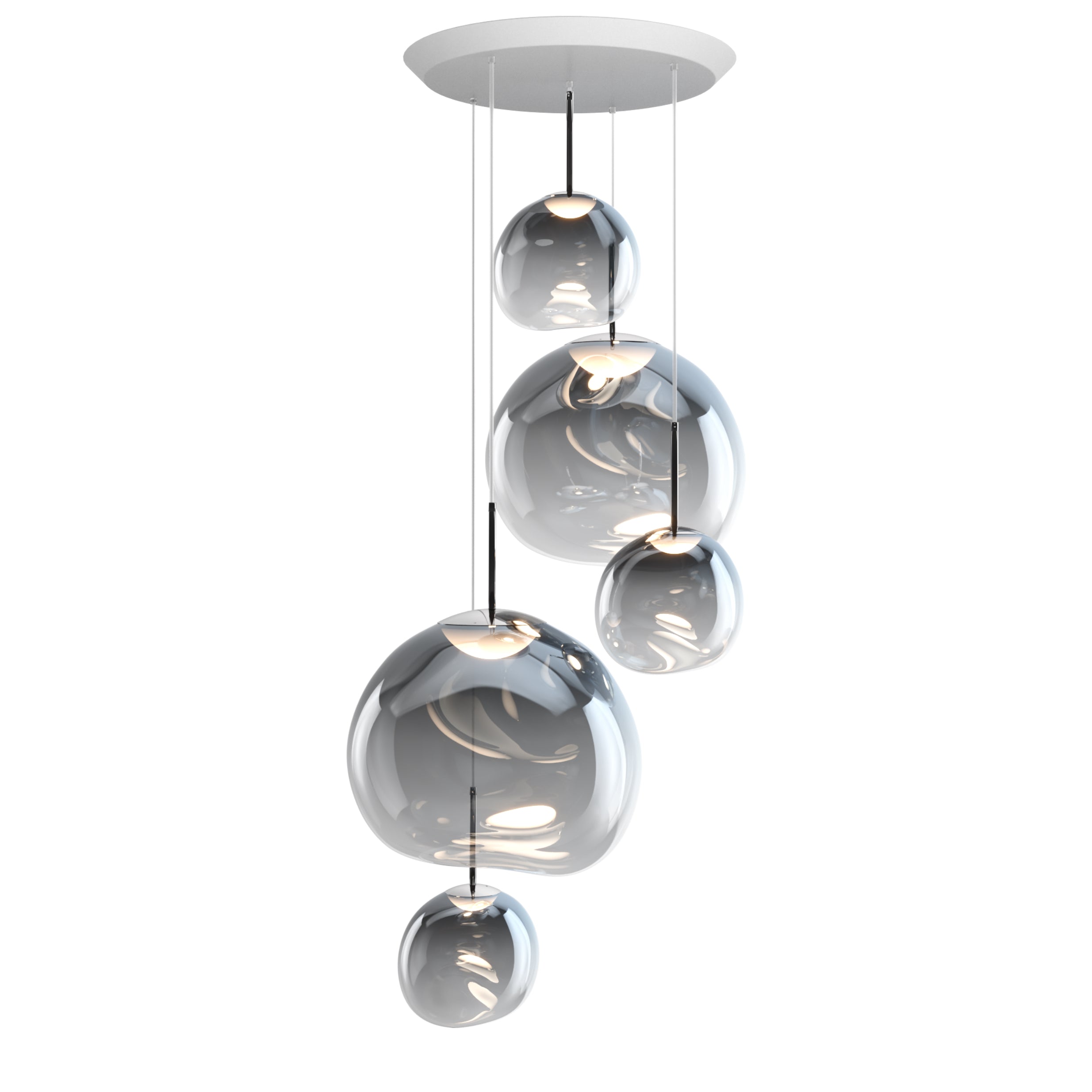 Tom Dixon Melt LED Multi-Light Pendant Light - 2Modern