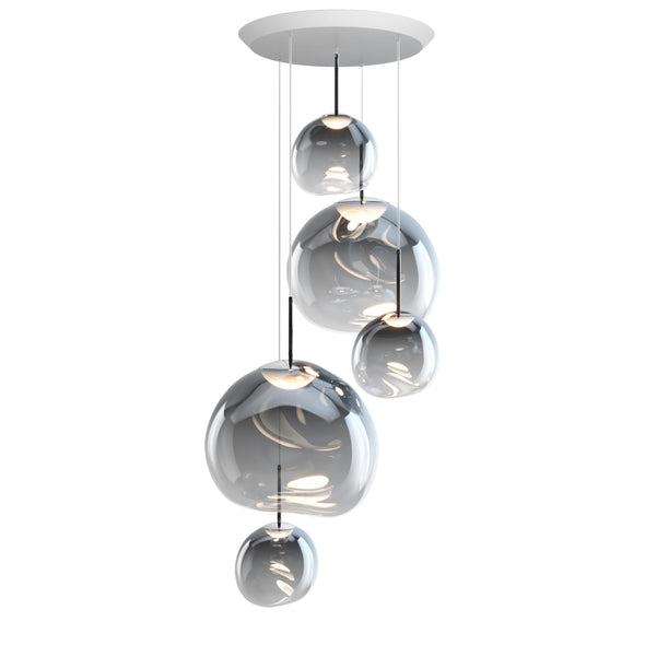 Melt LED Multi-Light Pendant Light