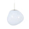 Melt LED Pendant Light  option Opal / Silver