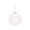 Melt Mini LED Pendant Light  option Opal / Silver