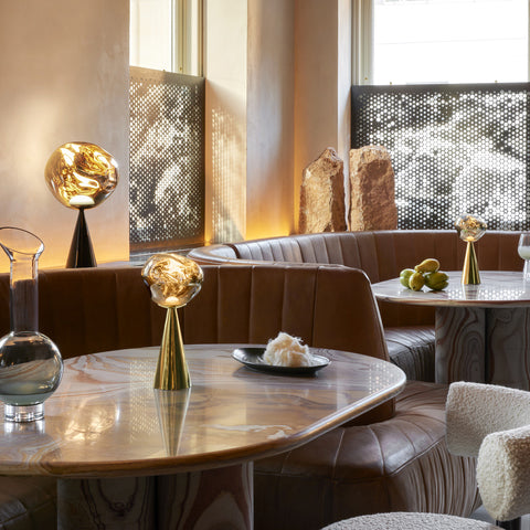 トムディクソンのMELT TABLE COPPER Tom Dixon Melt Portable LED Table Lamp - 2Modern