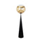 Mirror Ball Fat LED Floor Lamp  option Gold