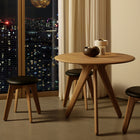 Slab Round Table