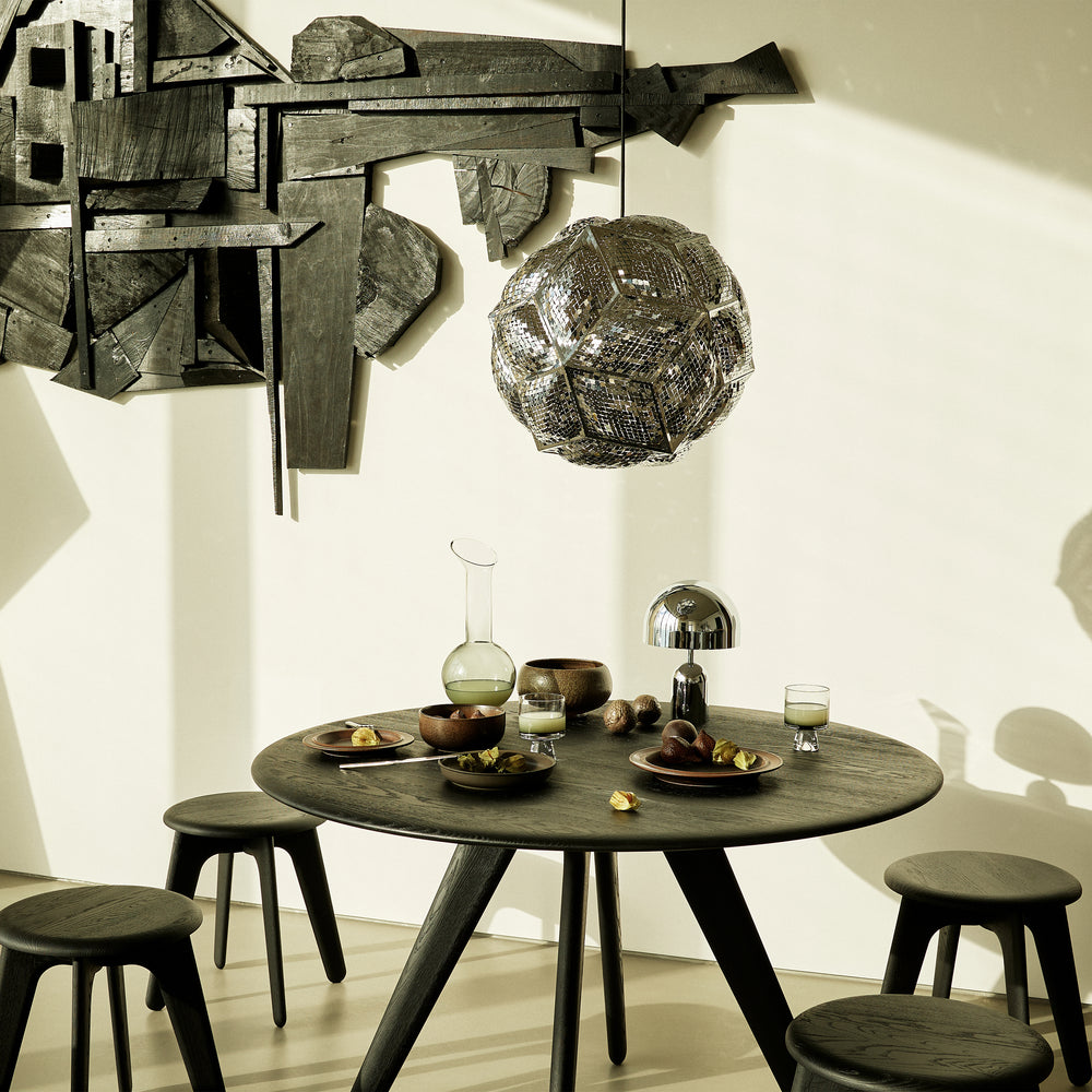 Slab Round Table