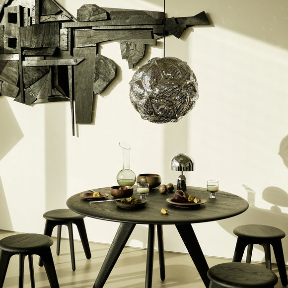 Slab Round Table