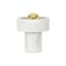 Stone Portable LED Table Lamp  option Gold