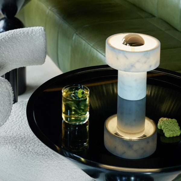Stone Portable LED Table Lamp